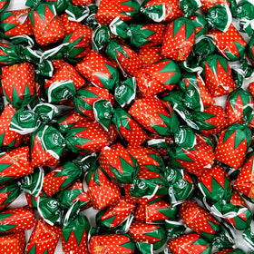 Fusion Sweets strawberry filled hard candy individually wrapped for freshness