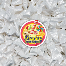 Fusion Sweets White Buttermints for Weddings, ideal as reception candy