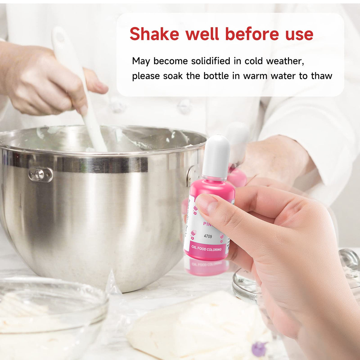 FUTEBO oil-based purple coloring for elegant cake accents