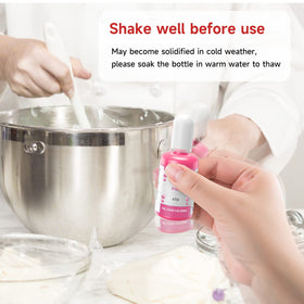 FUTEBO oil-based purple coloring for elegant cake accents