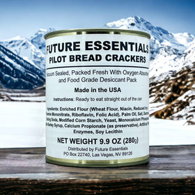 Future Essentials emergency kit compact packaging, easy to store and transport.