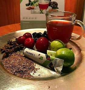FuXion Prunex1 steaming cup shows gentle cleanse and lightness.