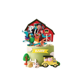 Fuyhiuos Lai Granja De Zenoon cupcake toppers for festive cupcakes and cookies