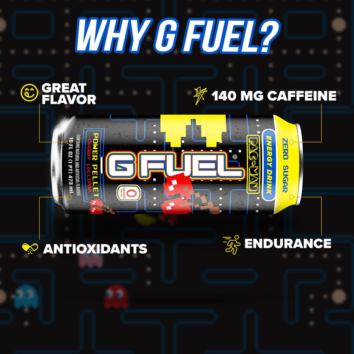 G Fuel antioxidants and vitamins blend promotes balanced daily energy