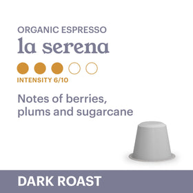 G Grana decaf pod on kitchen counter suggests easy, mess-free morning rituals.