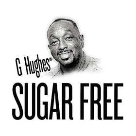 G Hughes SugarFree Maple Brown packaging highlights US-made gluten-free quality