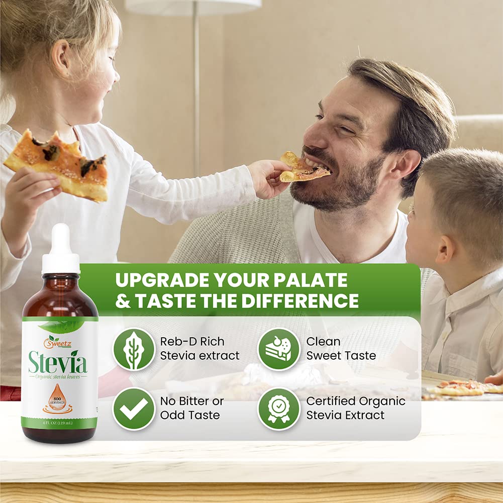 G-Sweetz stevia drops dispensed for precise sweetness