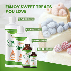 G-Sweetz drops added to a beverage to replace sugar without calories