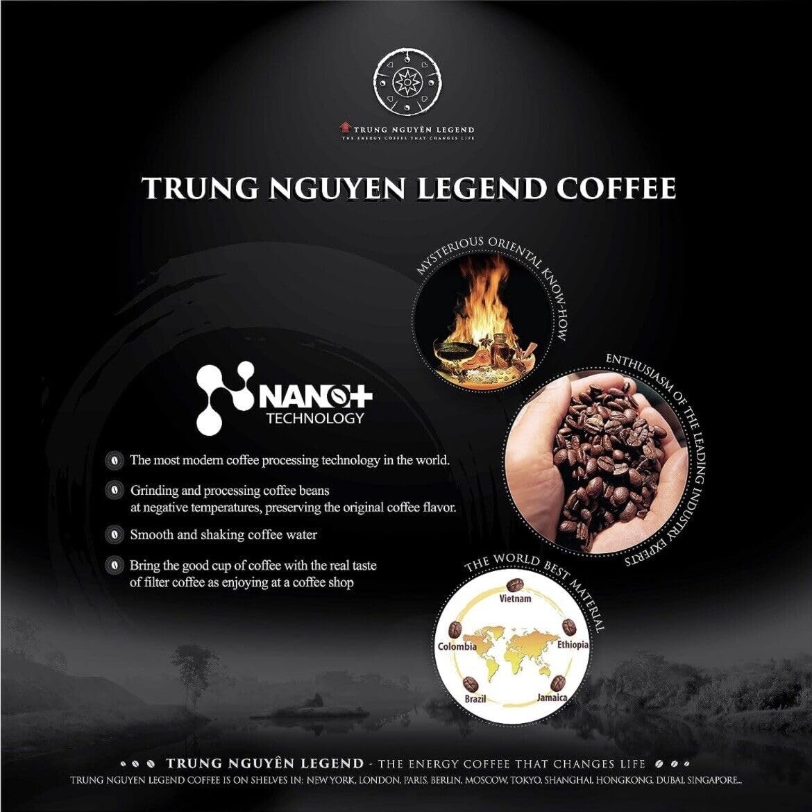 G7 Instant Coffee 3-in-1 travel sachets emphasize portability for busy days.