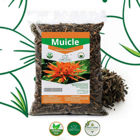 Gabio Green Muicle caffeine-free tea ideal hot or iced.