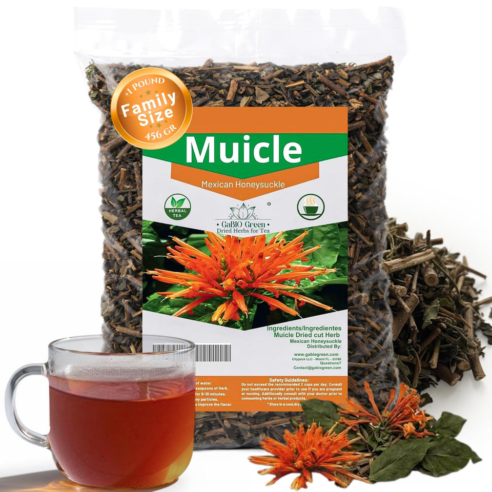 Gabio Green Muicle loose leaf tea with delicate aroma and smooth flavor.
