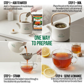 Traditional Gabio Green Muicle infusion with heritage and natural ingredients.