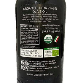 Early harvest notes of tomato and fresh grass in Galbasa olive oil.