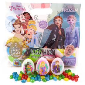 Galerie Disney Princess Easter Eggs 36-total set ready for a colorful, large egg hunt.