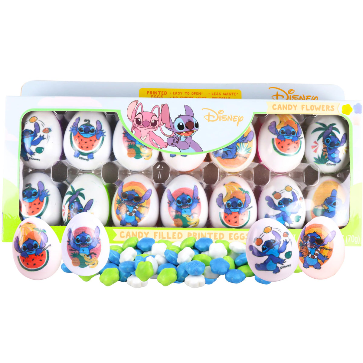 Galerie Stitch eggs with vibrant designs for festive Easter decor and easy gifting