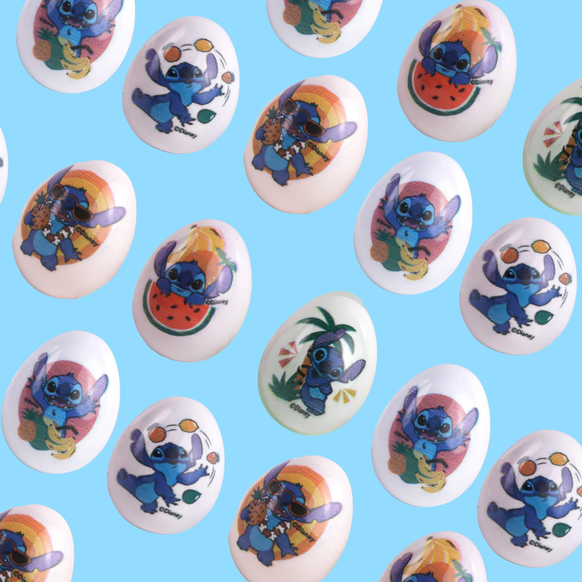 Galerie Stitch eggs add cheer to parties and classroom activities