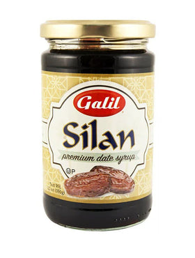 Galil Premium Silan Date Syrup bottle ready for baking and glaze applications.