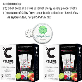 Galley Grove Celsius berry single-serve packet for quick focus and refreshment.