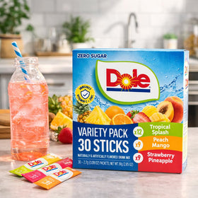 Galley Grove Dole sugar-free 60 packets display ideal for travel or home