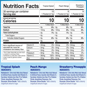 Galley Grove Dole sugar-free strawberry pineapple packet enhances water with fruit notes