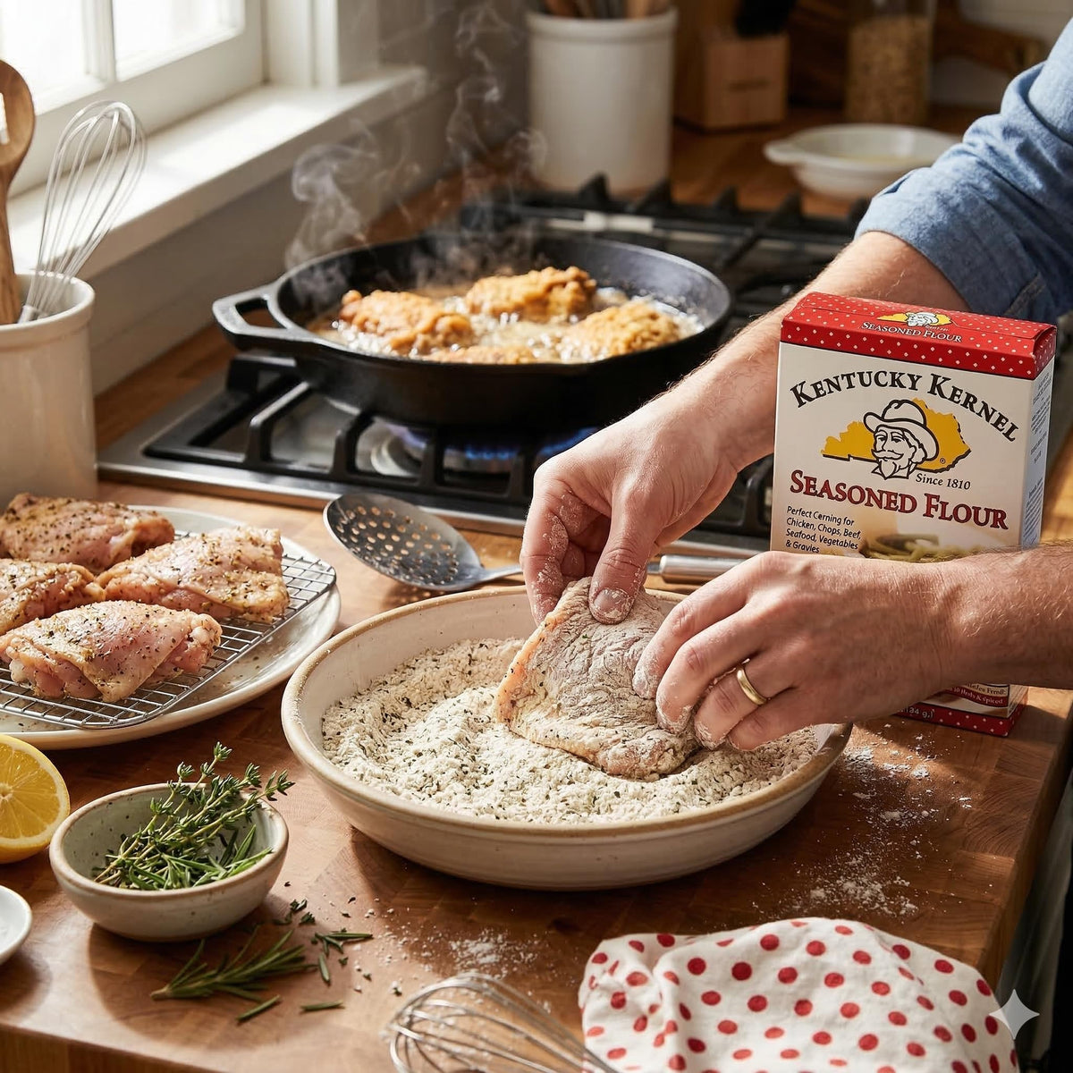 Galley Grove coating keeps vegetables crisp with a delicious bite.