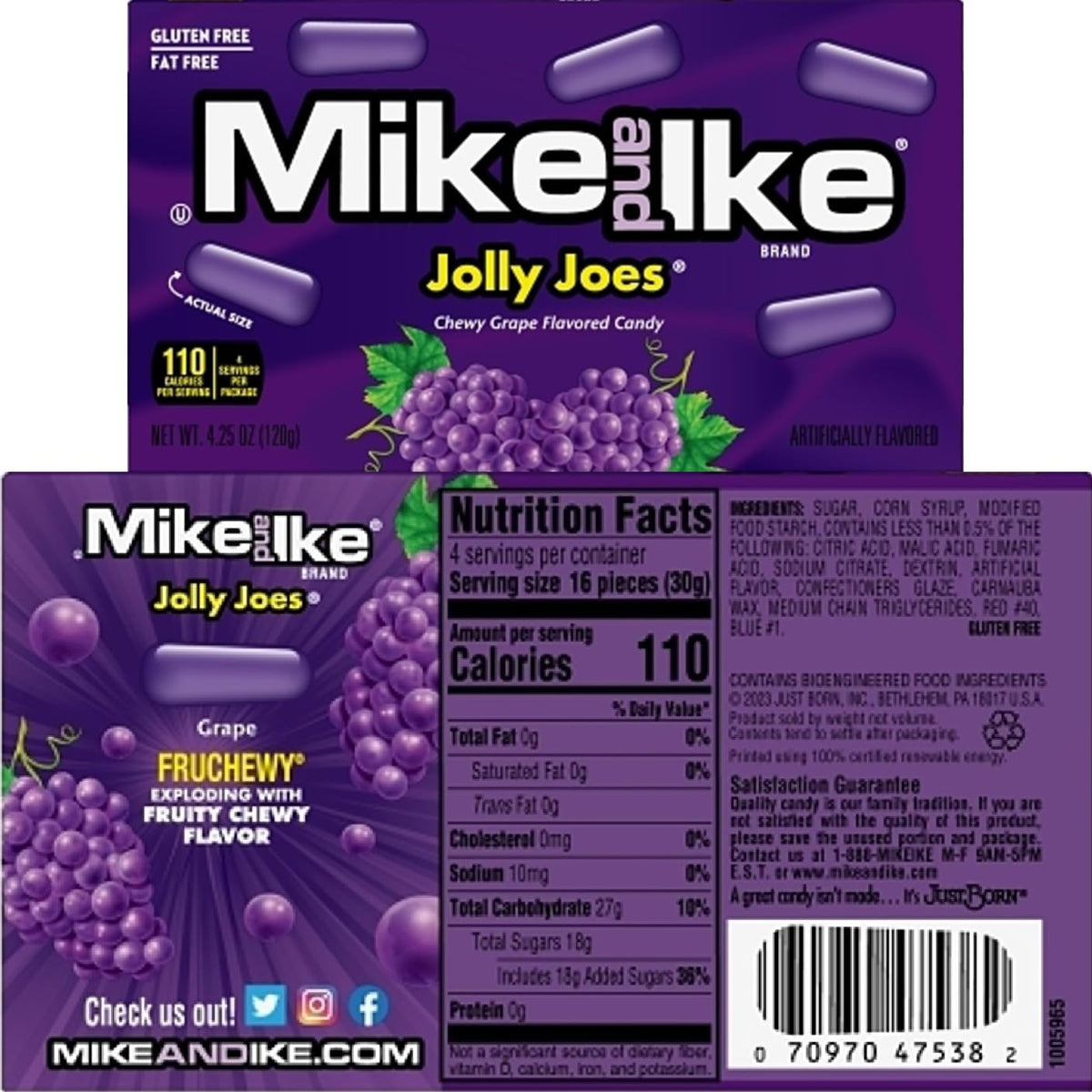 Galley Grove Mike Ike Original Fruit box classic flavors for sharing
