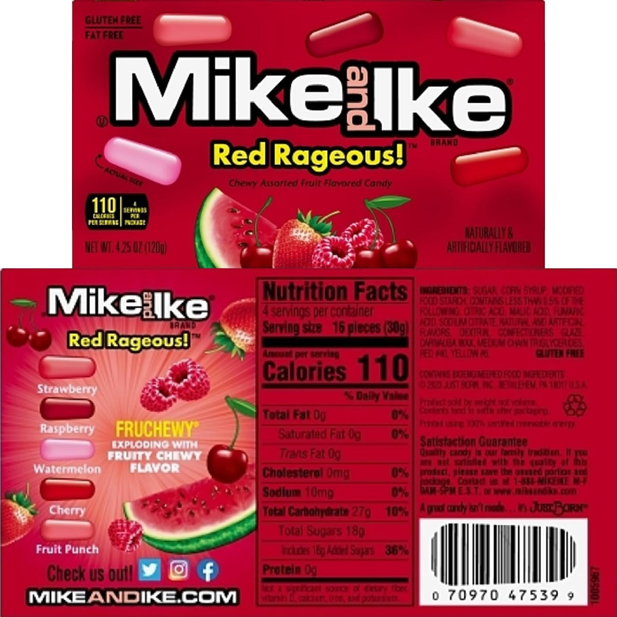 Galley Grove Mike Ike variety-pack display for group snacking