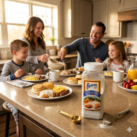 Galley Grove Pioneer Country Gravy Mix kitchen scene for family meals.