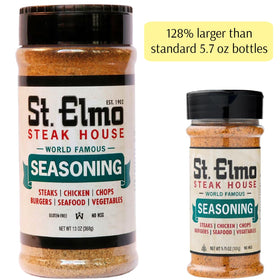 Galley Grove seasoning bottle highlights gluten-free and kosher options.