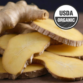 Galvanina Ginger Ale ginger root ingredient highlight, organic flavor you can taste.