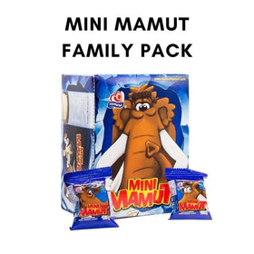 Gamesa Mini Mamut box shows 336 grams for easy sharing