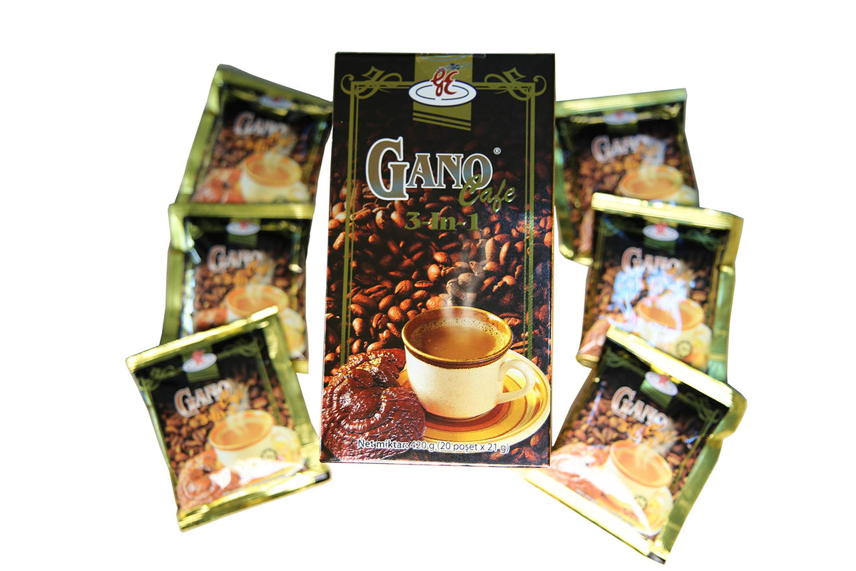 Gano Excel dark roast coffee bag ready to prepare
