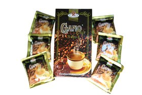 Gano Excel dark roast coffee bag ready to prepare