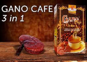 Ganocafe 3in1 dark roast morning routine concept for daily use.