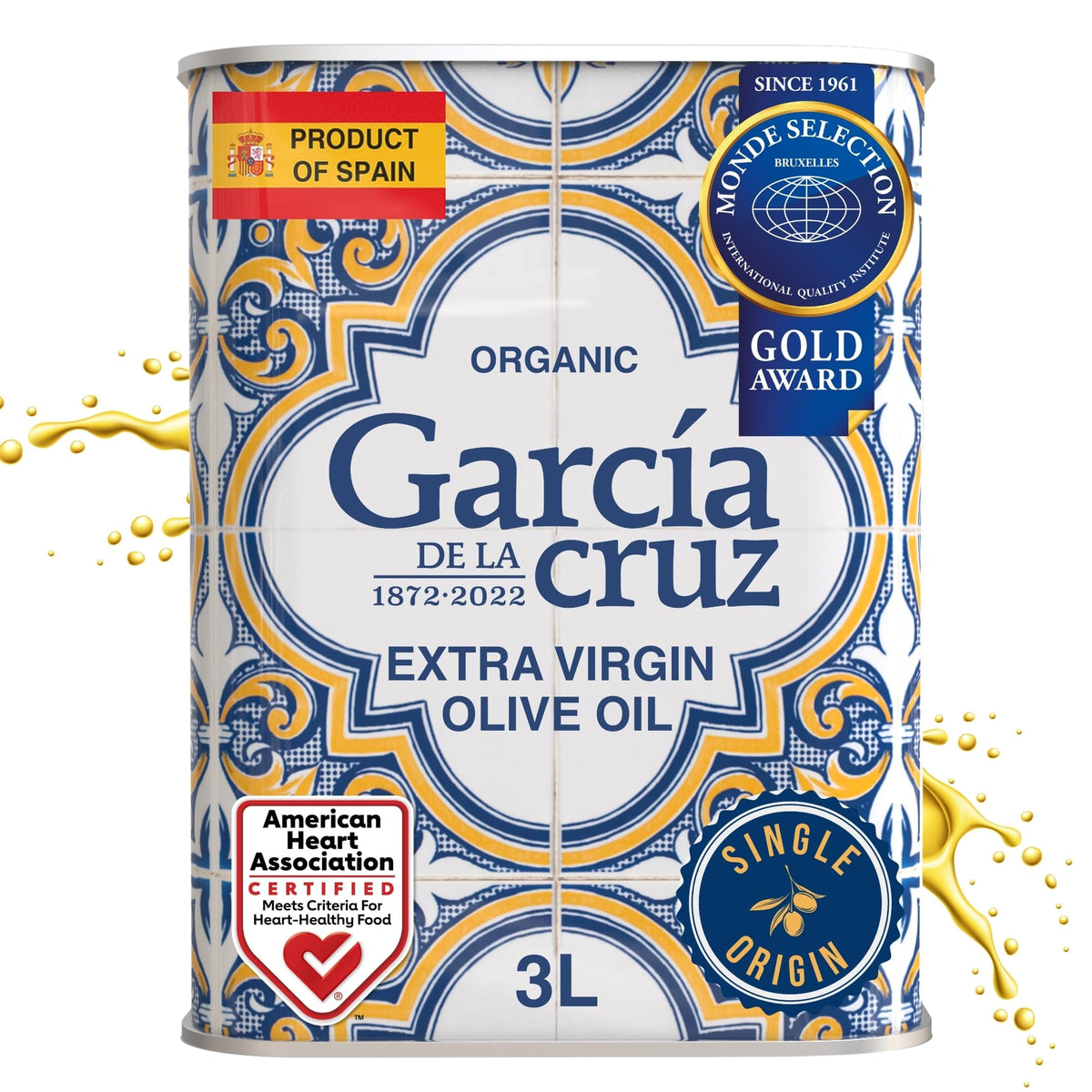 Garcia de la Cruz 1872 bottle pour preserves flavor while cooking