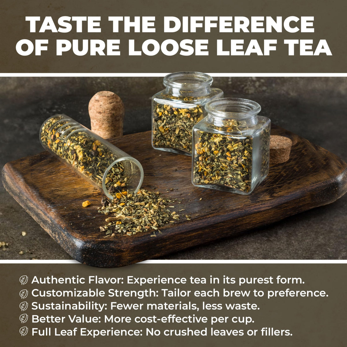 Gardenika Flamma-tea warm spice notes invite a cozy aroma.