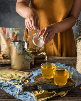 Gardenika no artificial flavors label emphasizing pure herbal ingredients
