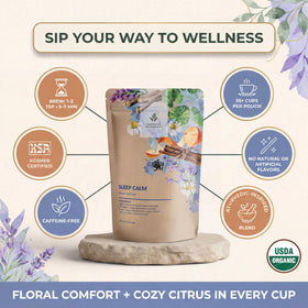 Gardenika organic chamomile flower close-up highlighting pure ingredients