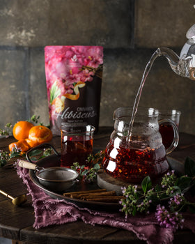 Gardenika USDA Organic and Kosher tea in a 4 oz pouch for convenience.