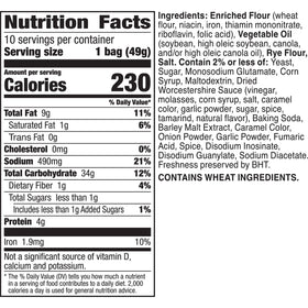 Gardetto's on-the-go snack in a lunchbox for quick crunch.