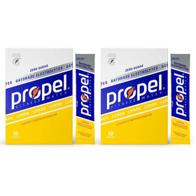 GARIZZE Propel lemon packets box enables on-the-go hydration.
