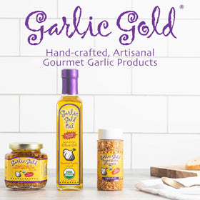 Garlic Gold finishing oil elevates roasted dishes and seafood