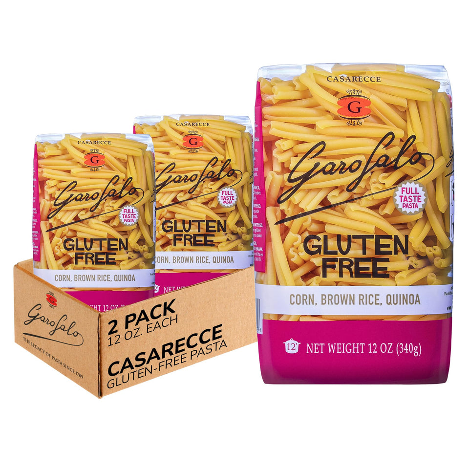 Garofalo casarecce al dente texture brings restaurant-quality bite to sauces.