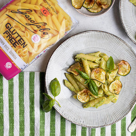 Garofalo blend corn rice potato quinoa in the bowl shows premium gluten-free texture.