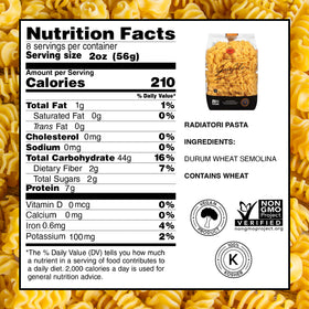 Garofalo pasta in transparent packaging showcases premium quality.