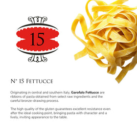 Garofalo made-in-Italy pasta from Gragnano delivers authentic Italian flavor.