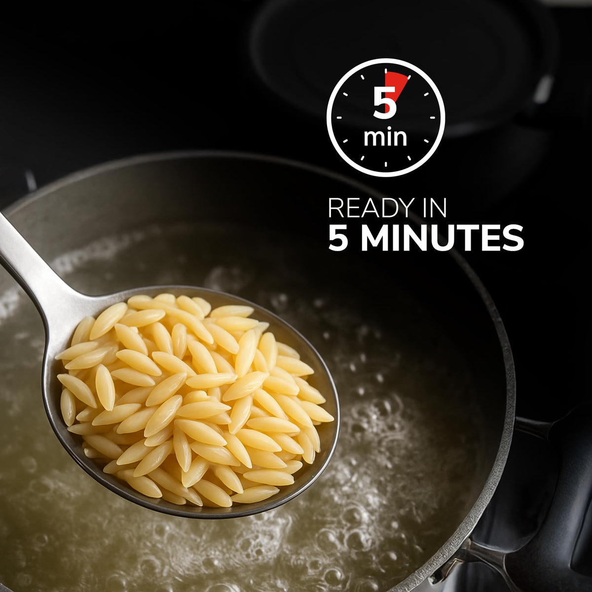 One ingredient pasta made from pure durum semolina