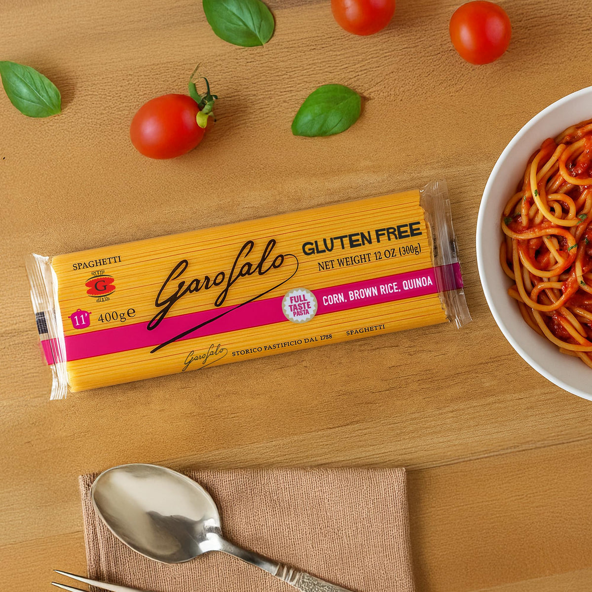 Garofalo PGI-certified pasta helps you plan reliable gluten-free meals.