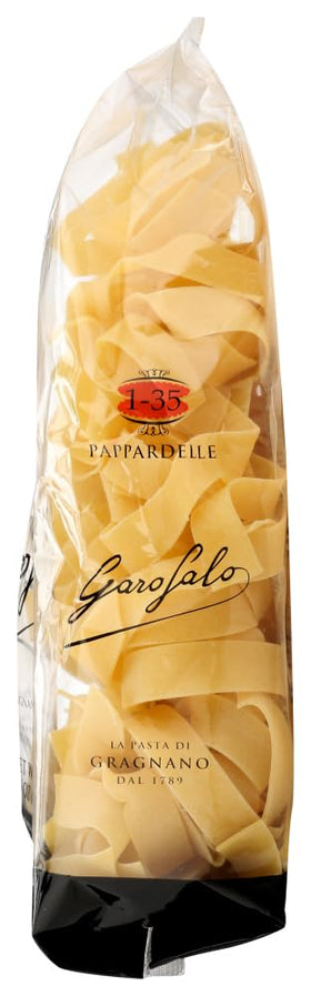 Garofalo Pappardelle serving suggestion with rich sauce.