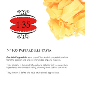 Garofalo pasta made in Italy delivers authentic flavor.